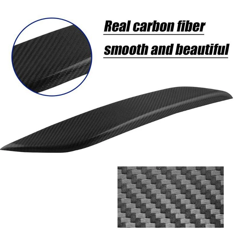 Черные чехлы для фар из углеродного волокна 2003-2008 350Z Fairlady Z Z33 (комплект 2 шт.)