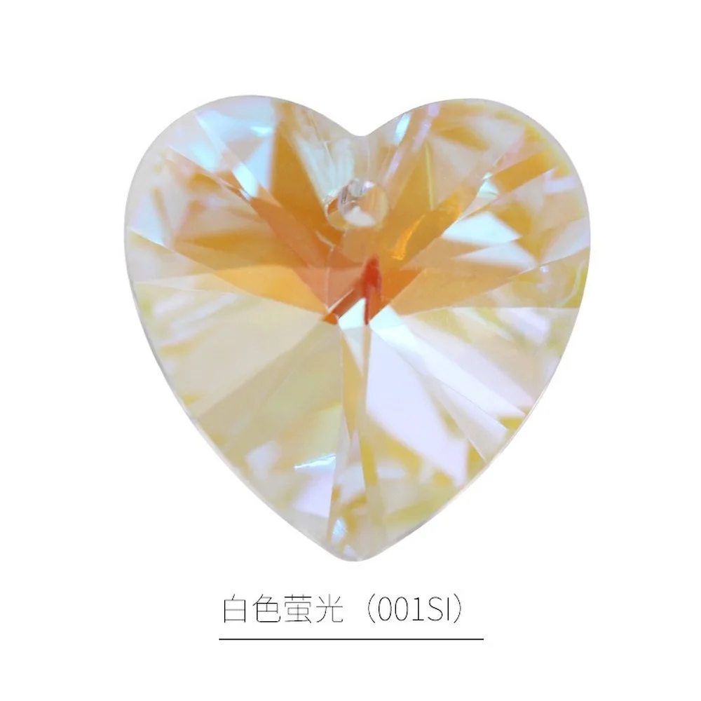 Кристальная подвеска с одним отверстием 10 шт. высококачественные стеклянные