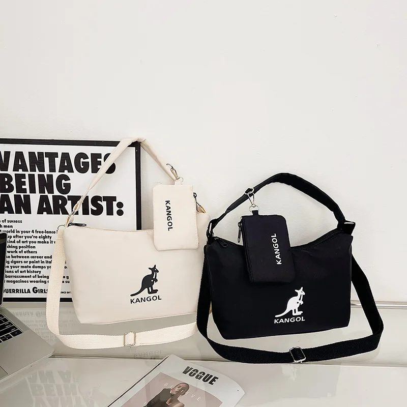 

Kangol New Women's Foreign Trade Underarm Bag Korean Fashion Kangaroo One Shoulder Crossbody Bag