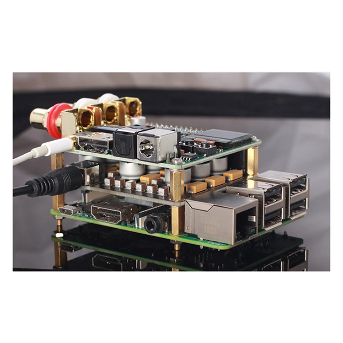 Плата очистки силового фильтра для Raspberry Pi DAC плата аудиодекодера модуль