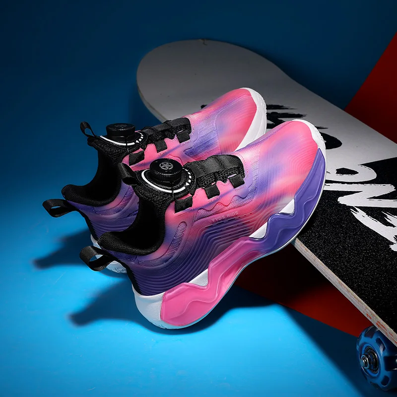 

New Children's Basketball Shoes Student Breathable Shoes BoysFashionCasual Sports Boys Sports Shoes Children's Shoes 29-39 Sizes