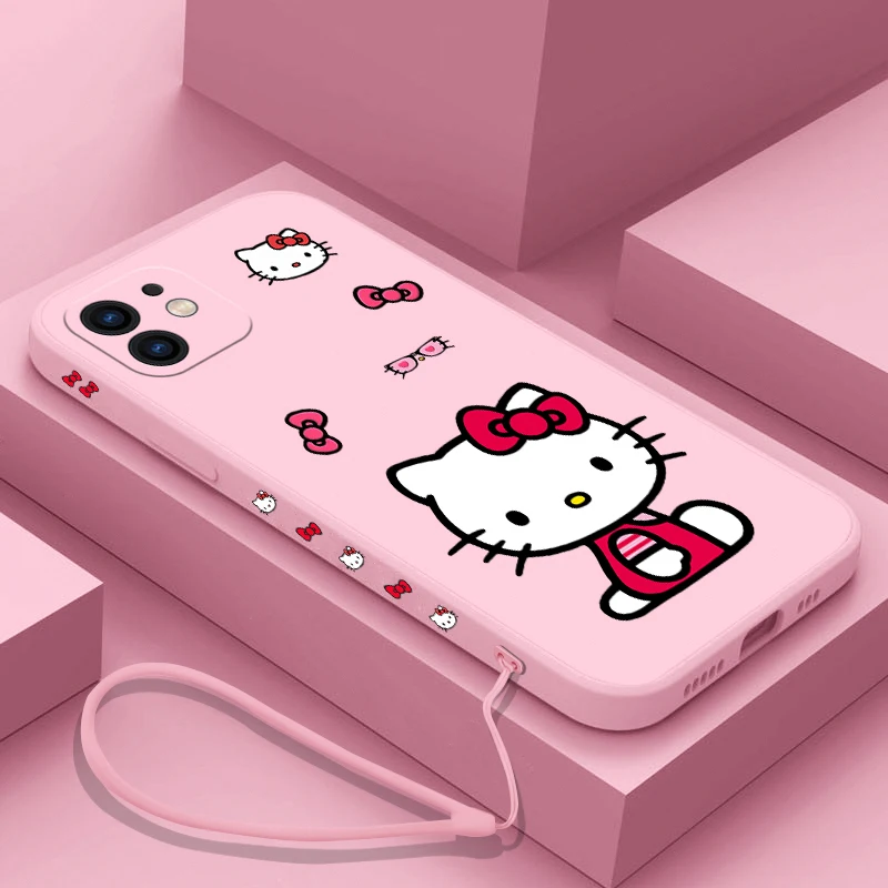 

sanrio hello kitty Phone Case For OPPO Realme 8 7 7i 6i 6 Pro C1 C11 C12 C15 C20 C21Y C25 C25S RENO 2 3 4 4G FIND X3 LITE Cover