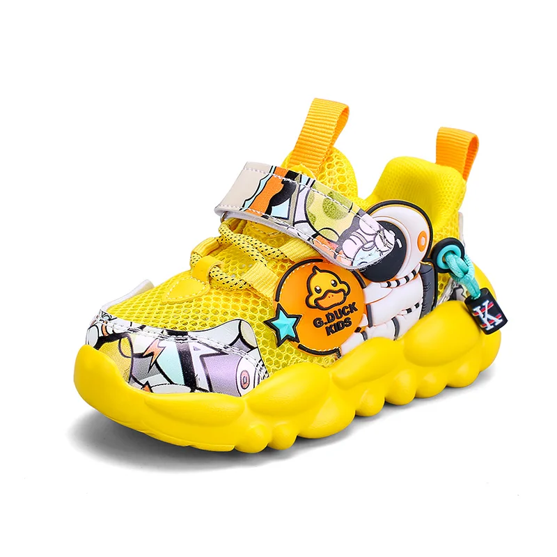 

Кроссовки Детские сетчатые Нескользящие, дышащие, спортивная обувь для начинающих ходить детей, размер 22-30