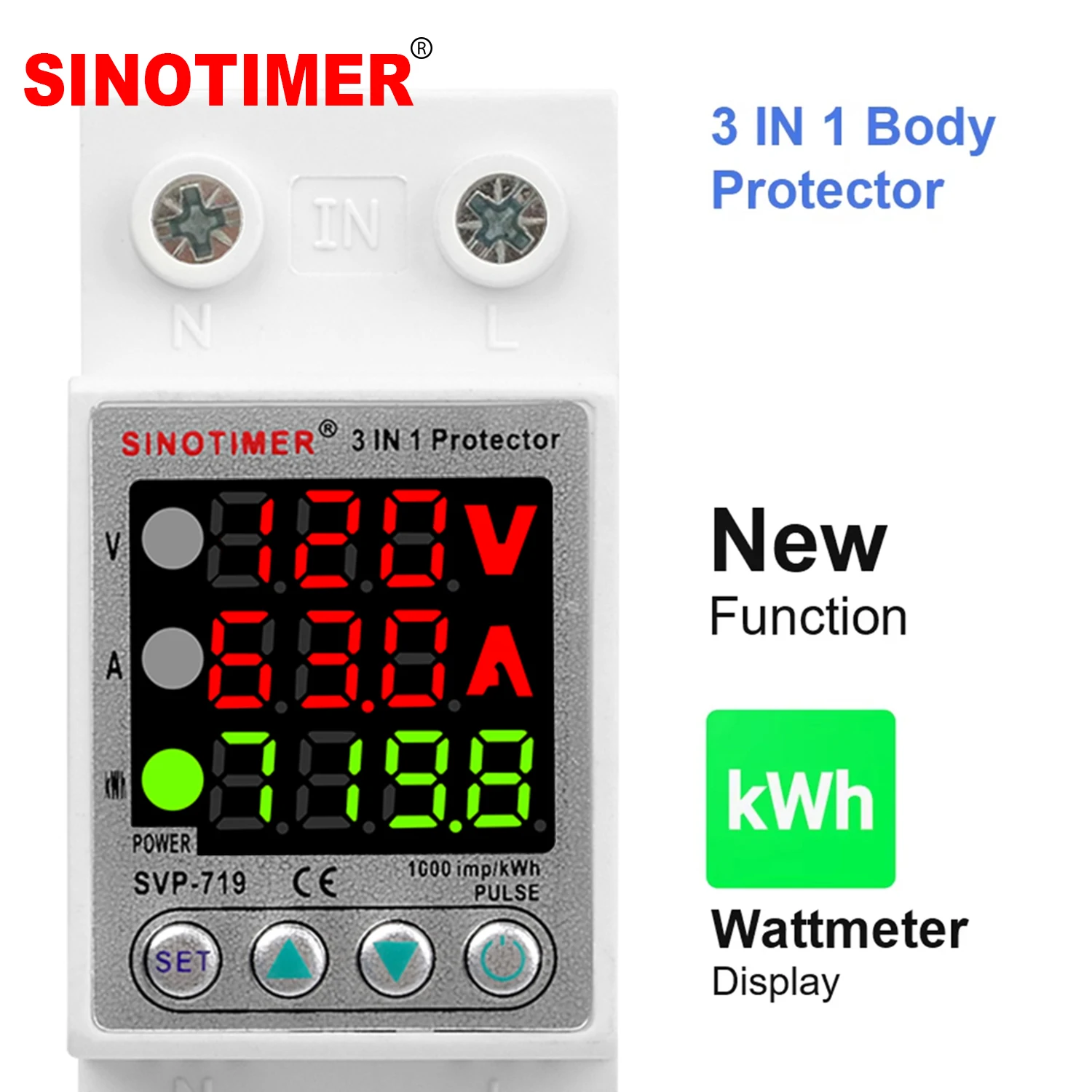 

Реле защиты SINOTIMER для DIN-рейки 40/63А