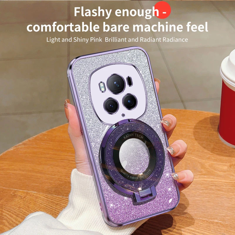 Мягкий блестящий чехол для телефона Honor Magic 6 Pro Magic5Pro 4 Magic3 силиконовый креативный