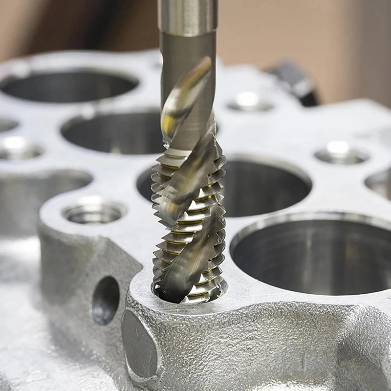 Метчики с резьбой GTBL 4 шт. спиральные метчики для канавки M2 X 0 дюйма метрический