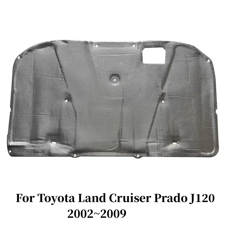 

Для Toyota Land Cruiser Prado 120 J120 2003 ~ 2009 автомобильный капот звуковые накладки передняя теплоизоляция хлопковые огнестойкие аксессуары