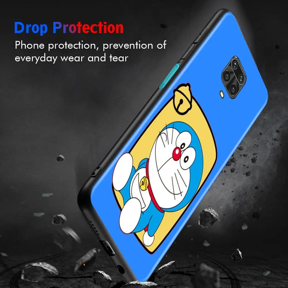 Чехол для телефона Redmi Note 11T 9 9S 8 10 11 Pro 10ProMax 11ProPlus 7 k40 9A 9C Coque Doraemon японская анимация |