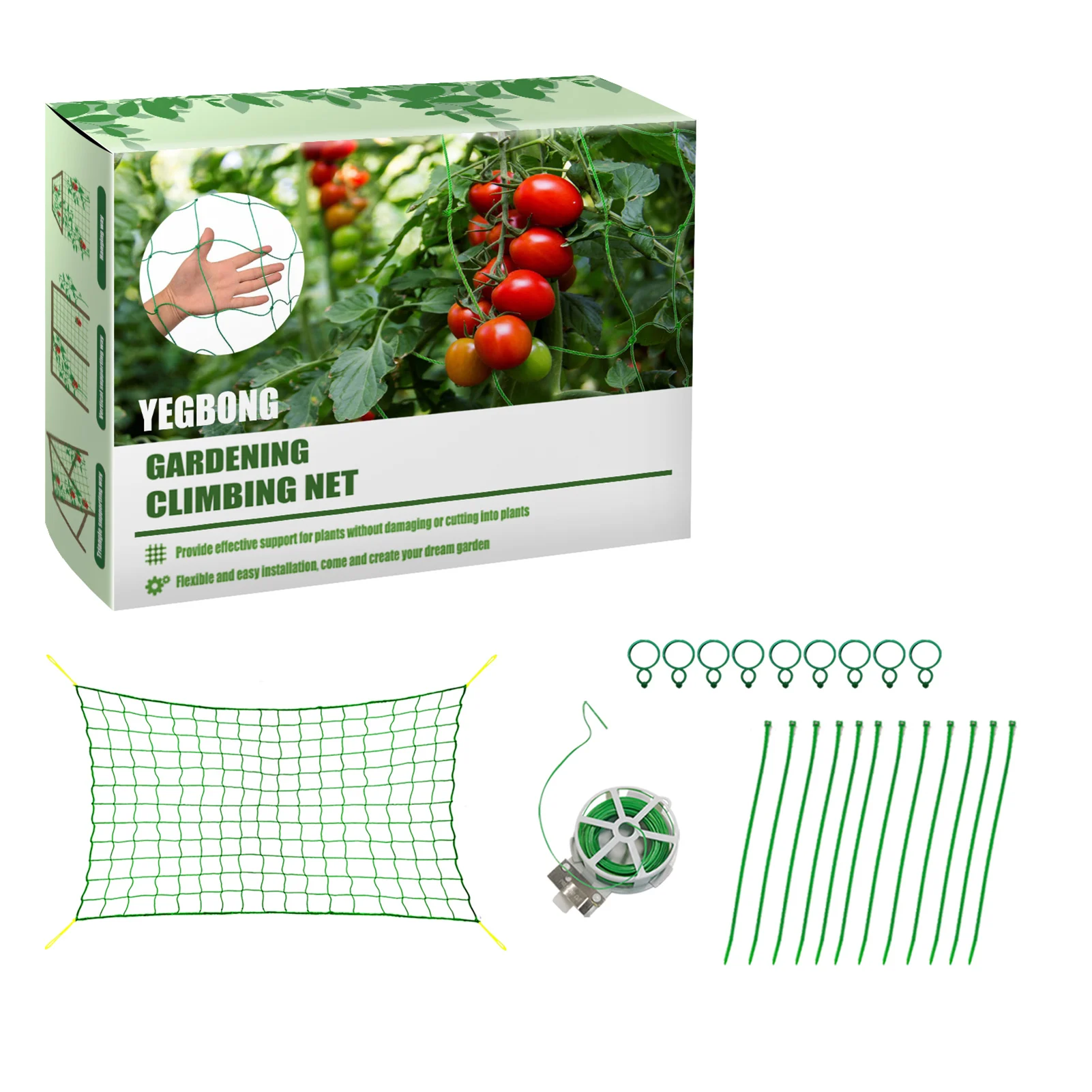 

Садовая сетка, решетка для выращивания огурцов, томатов, овощей