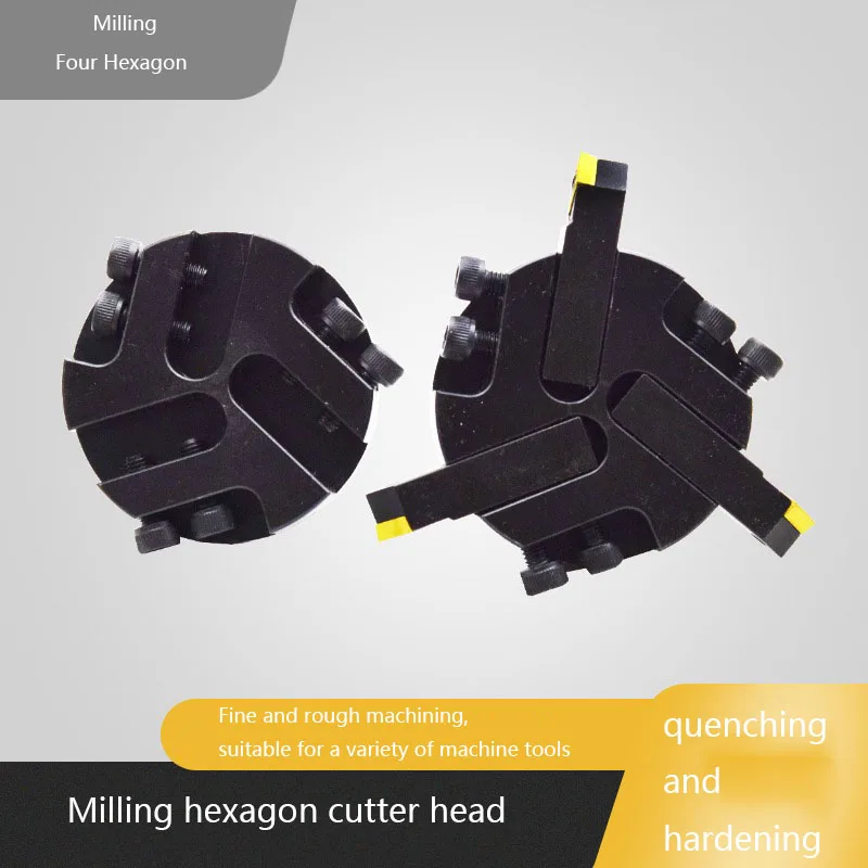 

1PC New Milling Hex Cutter Head CNC Lathe Power Head Turning & Milling Complex Powerhead Turning Four Hexagon