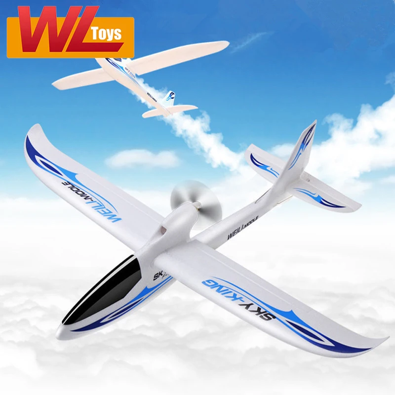 WLtoys F959S 2.4G RC Airplane 4CH 3D6G Plane System Model Stabilization Push-speed RTF Gliders Fixed Wing aeroplane Glider