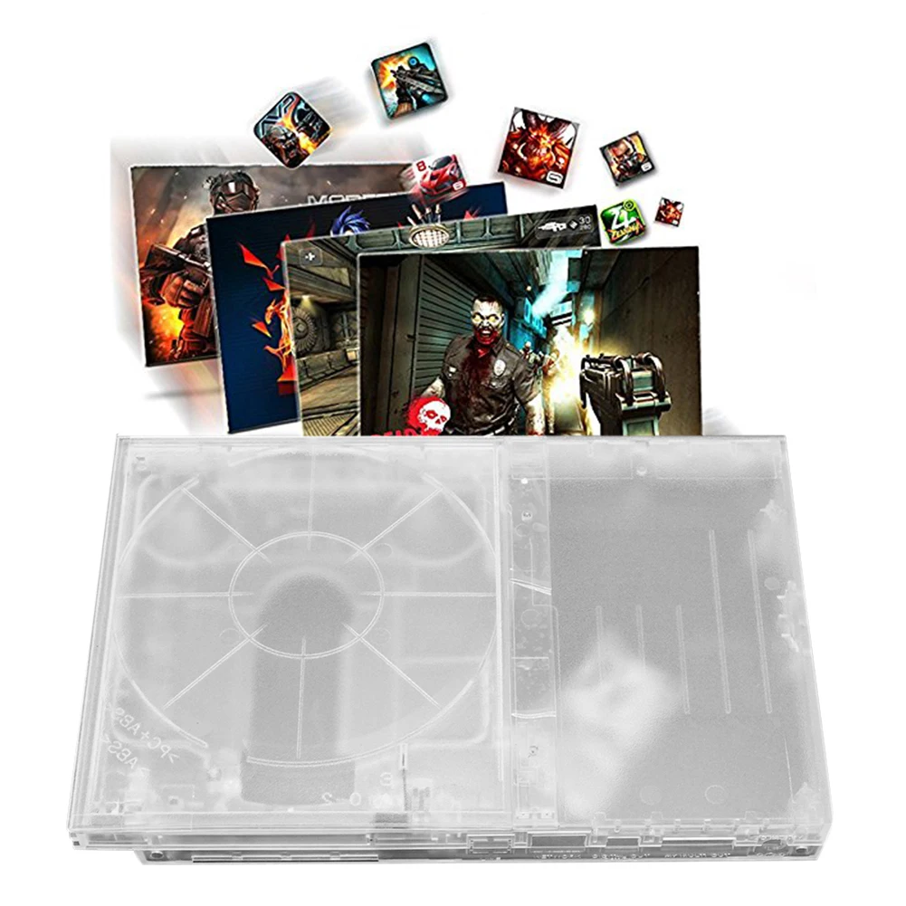 

Флип-чехол для смартфонов, "сделай сам", сменный корпус, чехол, игровые аксессуары для PS2 Slim SCPH 7xxxx