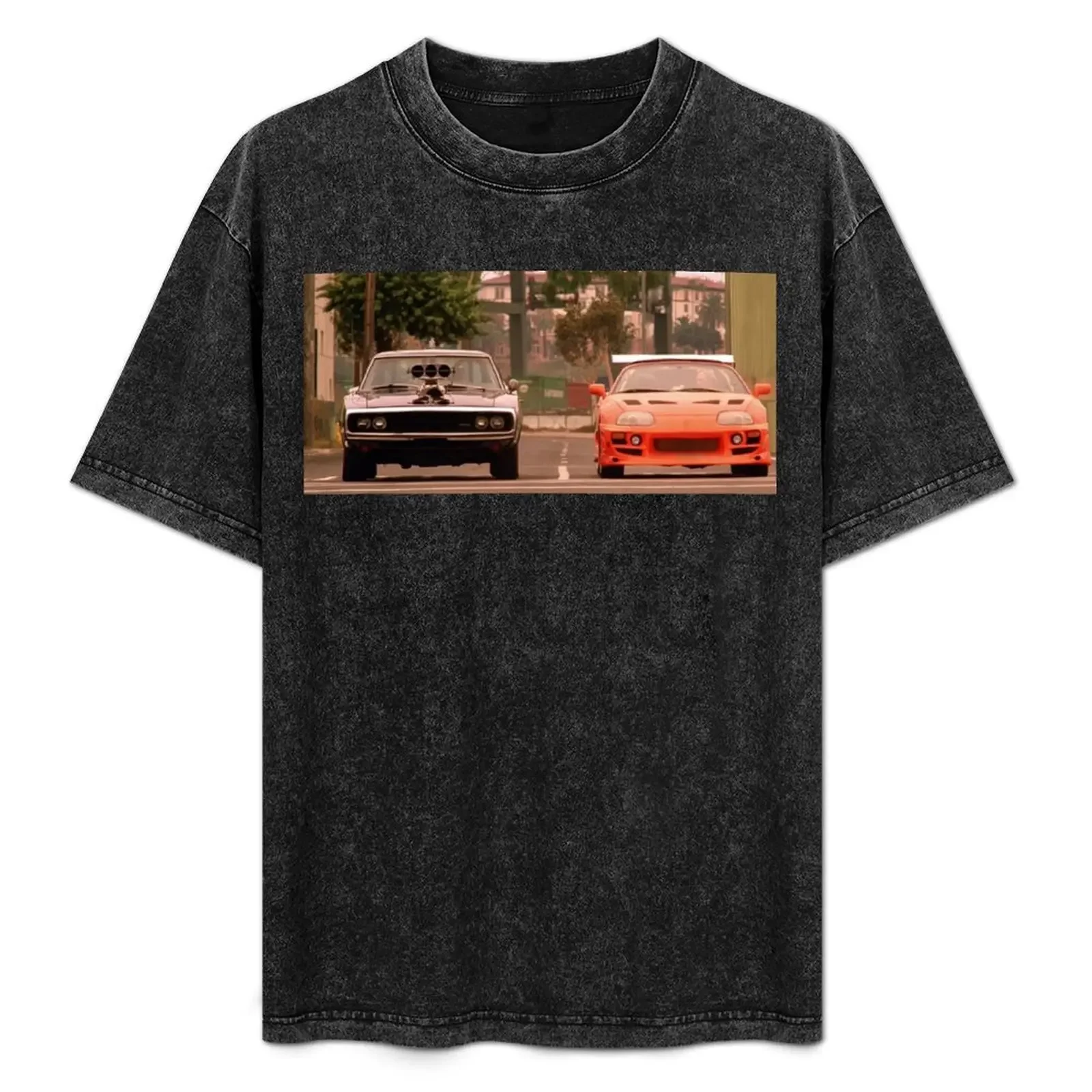 Футболка с надписью The Форсаж последний гонка летние топы рубашки одежда