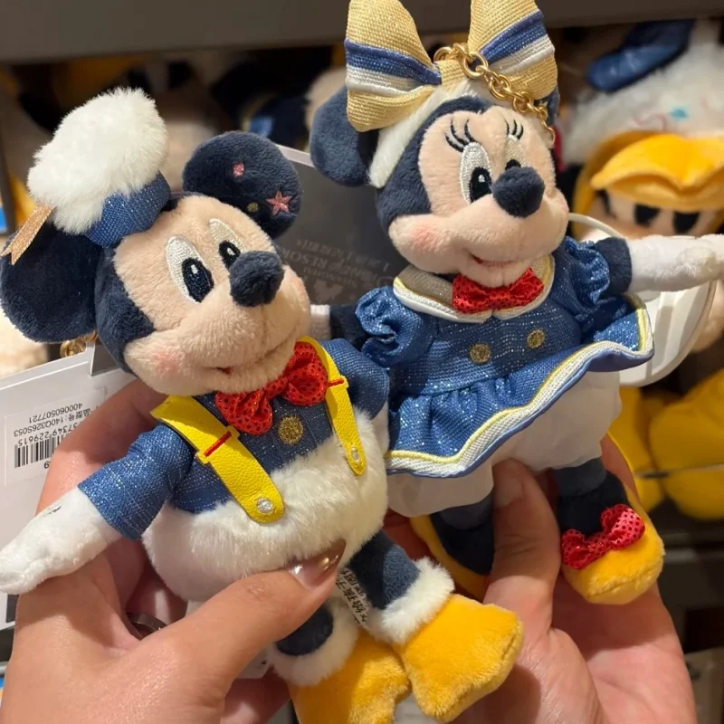 Фото Мягкая плюшевая игрушка Disney, новая оригинальная серия ко дню рождения: Дональд Дак, Гуфи, Микки, Минни. Милая кавайная кукла-декор, подарок на День святого Валентина. №5