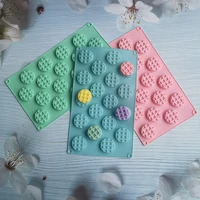 waffle silicone mold diy homemade making tools for chocolate candle soap mold creative baking accessories waffle mould