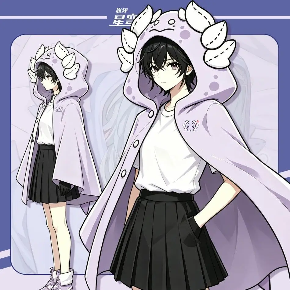 Игровая коллекция Honkai: Star Rail Earth Beastcloak: мягкий плед-накидка с капюшоном для кондиционирования воздуха, подарок на Хэллоуин, день рождения, Рождество (art.: 3920db148ca44) - 3920db148ca44