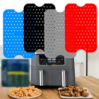 reusable silicone air fryer liner mat non stick steamer pad baking inner liner