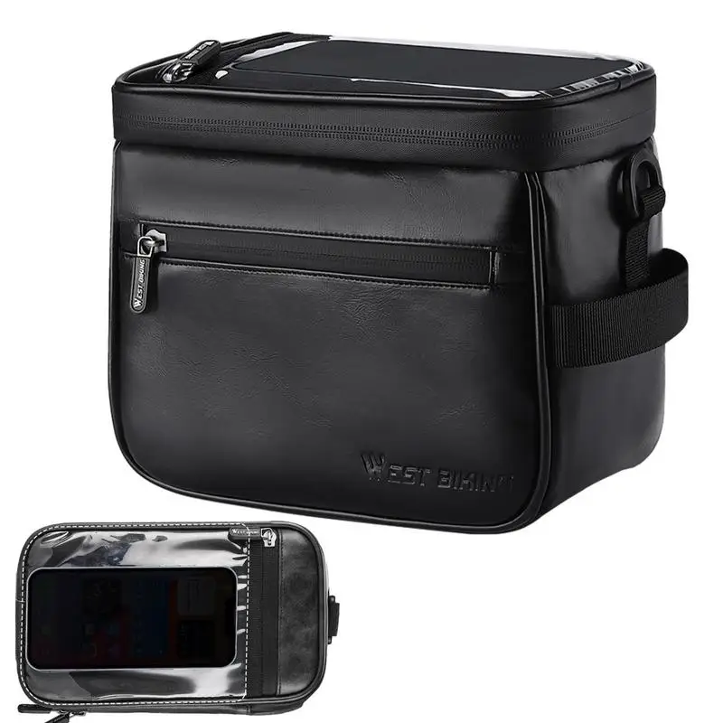 

Insulation Bicycle Frame Bag Front Insulation Handlebar Cycling Frame Bag Portable Cycling Frame Bag Keep Warm Cooler Storage