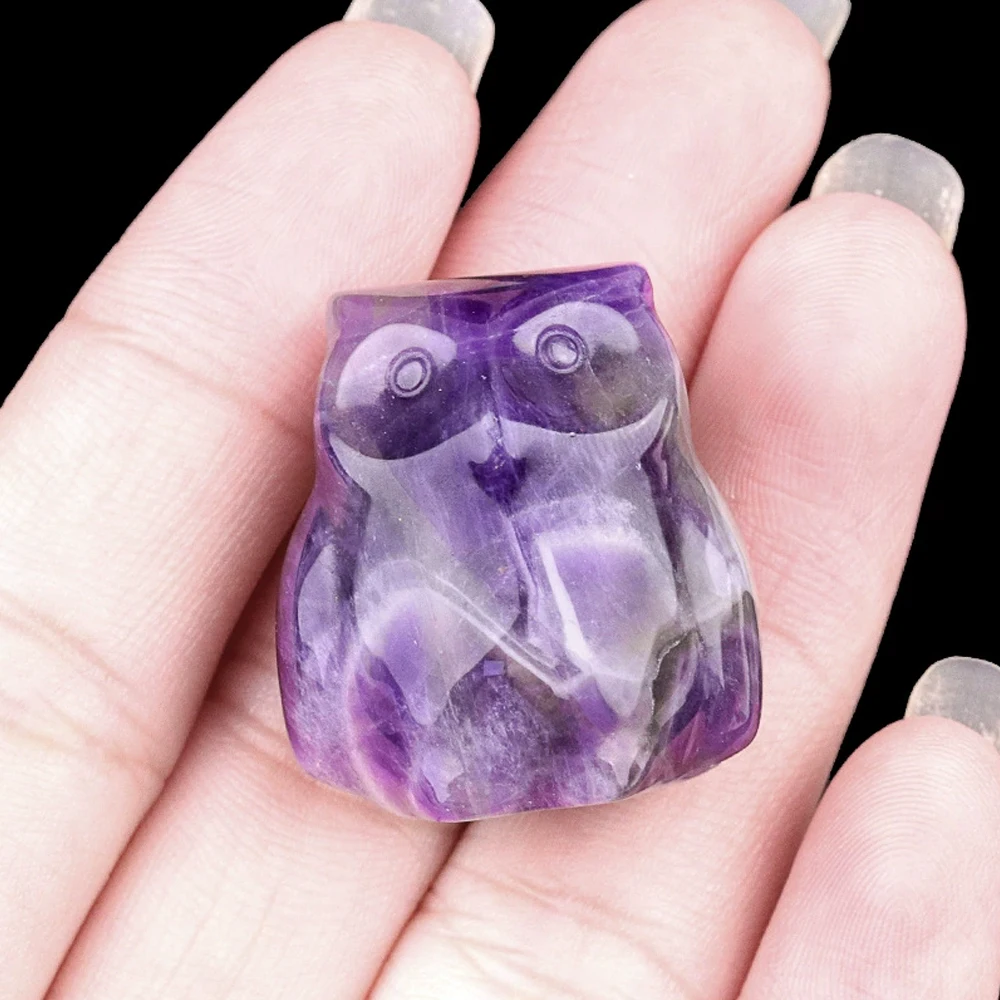 

Миниатюрная фигурка совы из камня 1 дюйм