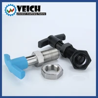 veich vcn250 fine thread carbon steel index bolts t handle stainless steel indexing plunger