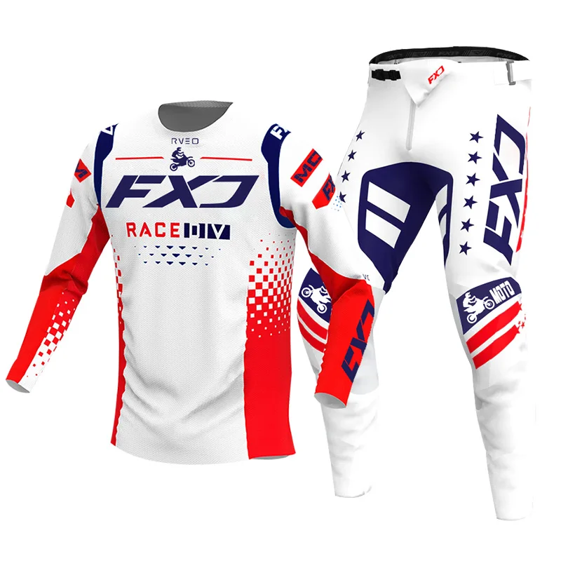 Комплект снаряжения для мотокросса гоночный костюм внедорожников MX DH BMX ATV MTB Enduro