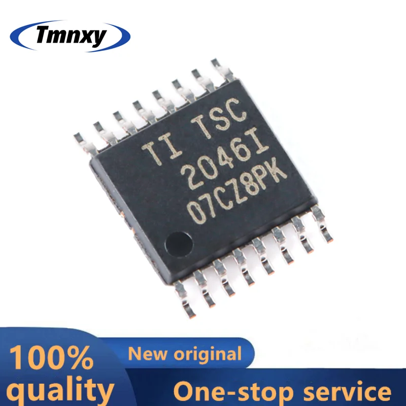 

Оригинальный оригинальный TSC2046IPWR TSSOP-16 4-проводной микроконтроллер сенсорного экрана IC Chip