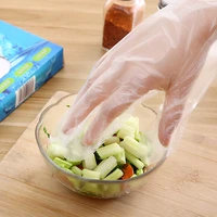 disposable clear plastic gloves pe food safe polyethylene gloves food prep gloves for cooking cleaning food kitchen accessories