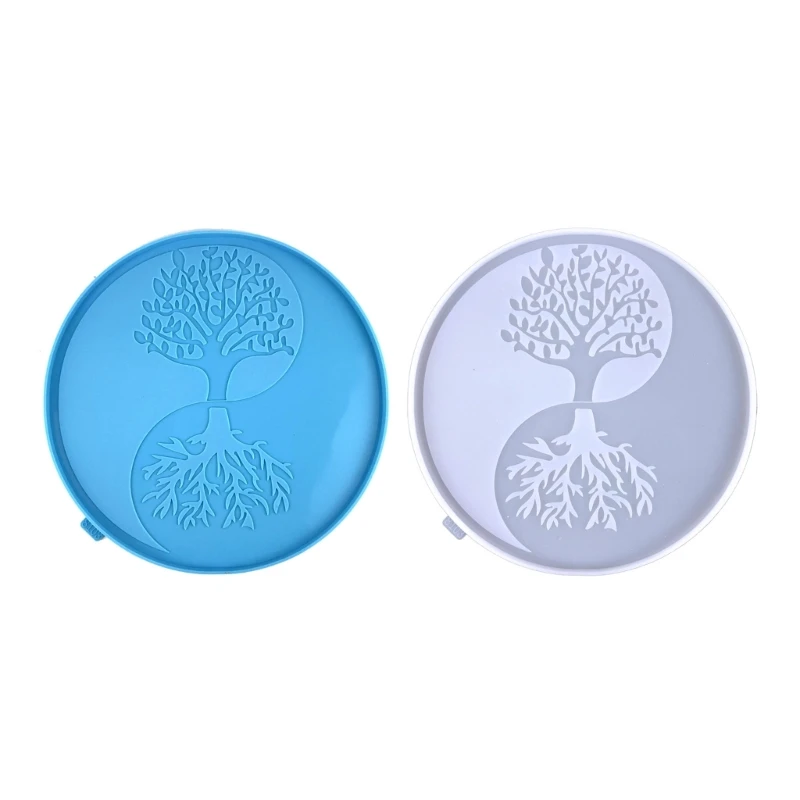 Wall-Hanging Decoration Silicone Mold Tree-of-Life Moon Wall Art Silicone Mold