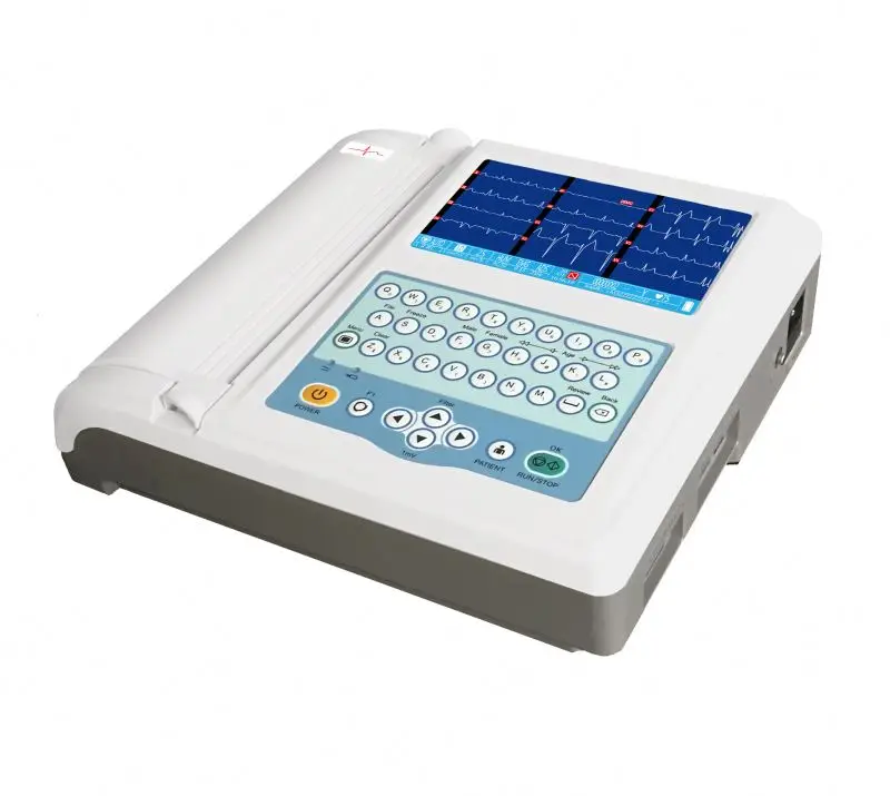 

12-Channels ECG machine for Medical, electrocardiograph 12 leads