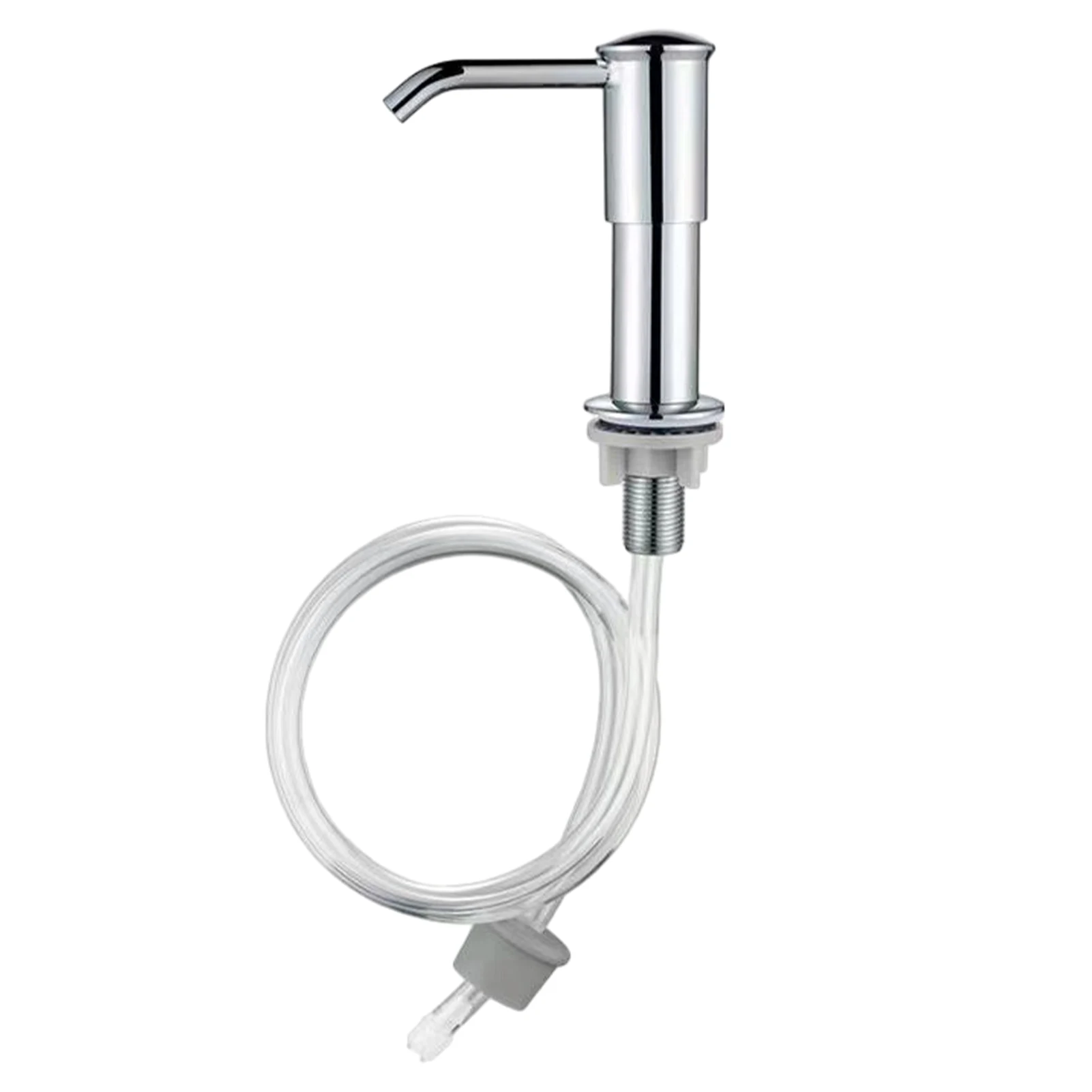 

Soap Dispenser ABS Plastic Hand Wash Countertop Spill Prevention With Extension Tube Press Bathroom Home Kitchen Sink Bottle