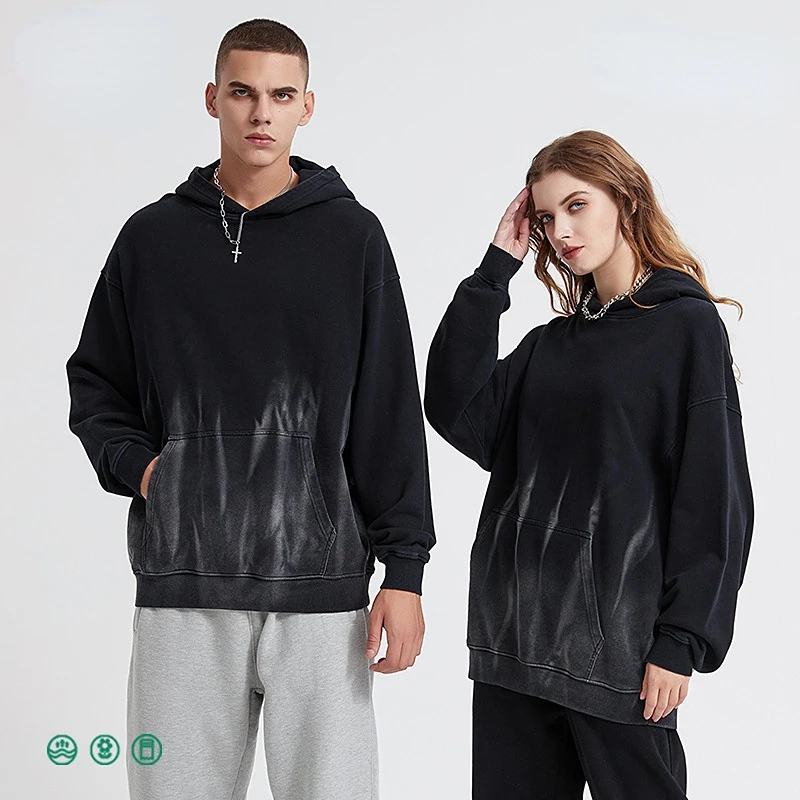 Men Dark Niche Trend Brand Pullover Men's Sweatshirt Personality Trend Hip-hop Standard Hooded Sweatshirt Mainland China Hoodies