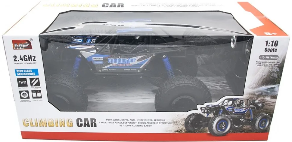 Радиоуправляемый краулер MZ Blue Climbing Car 1:10 2837 B|Радиоуправляемые автомобили| |