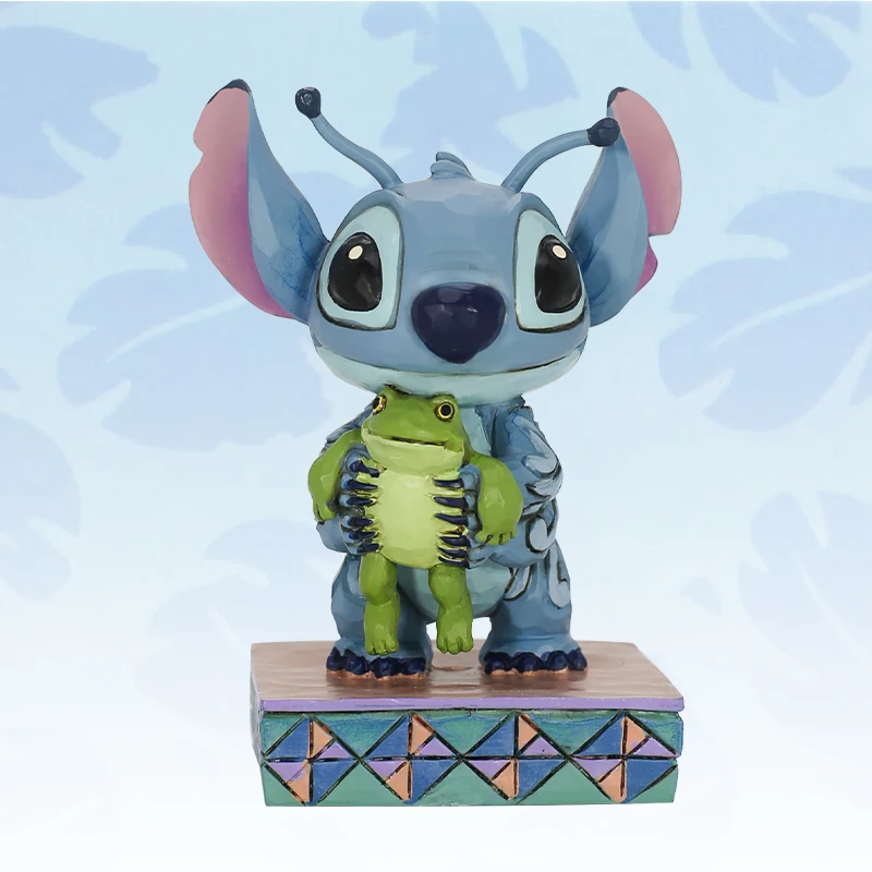 

Original Disney Lilo Stitch Stitch And Frog Action Toy Figures Toys Ornaments Gifts Birthday Toys Ornament Desk Decorations