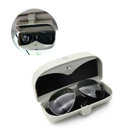 car glasses box car sunshade bill clip multifunctional car glasses storage box organizer box sunglasses holder storage pockets