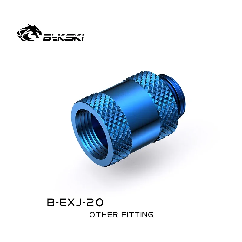 Bykski B-EXJ-20 20 мм удлинительные фитинги папа-мама бутиковый ромбовидный узор