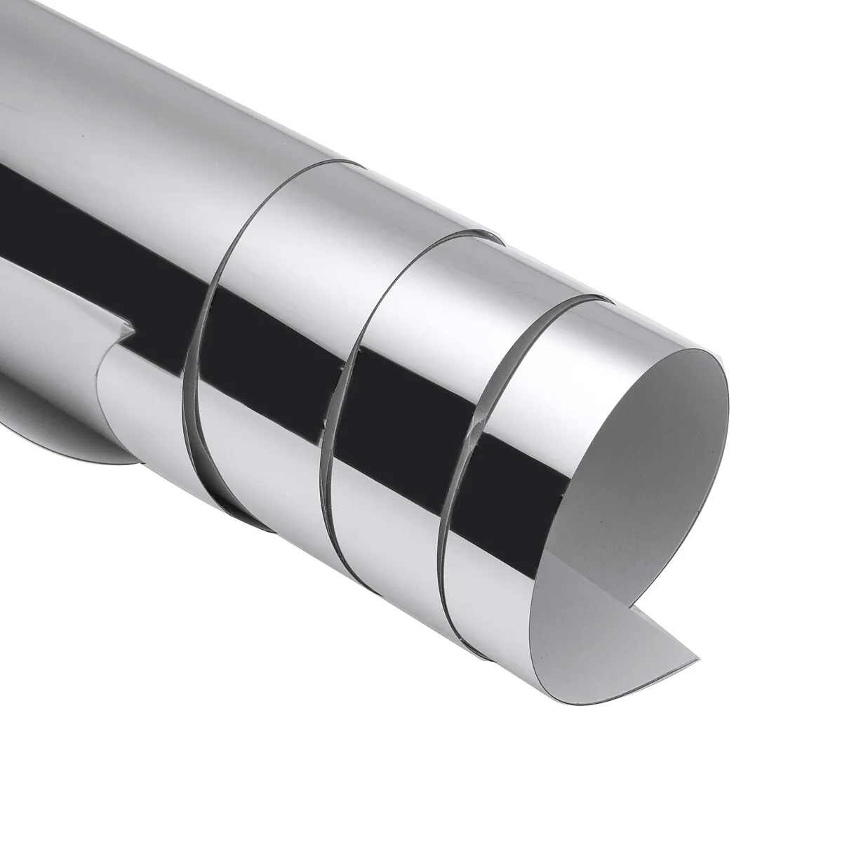 

50x100 см самоклеящиеся декоративные пленки «сделай сам», зеркальная настенная пленка, наклейки, зеркальная Серебряная комнатная декоративна...