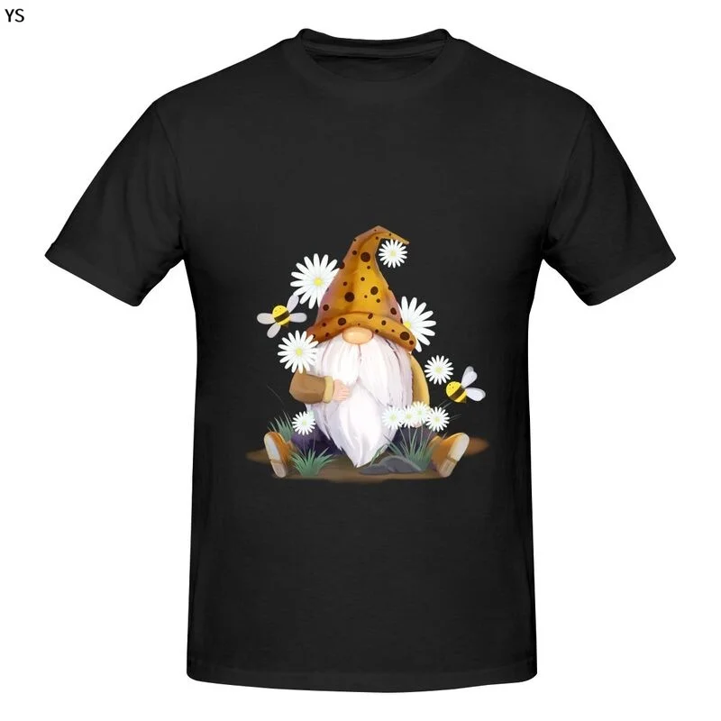 

Летняя повседневная мужская футболка с коротким рукавом и изображением карлика дедушки, 20 цветов, 2022