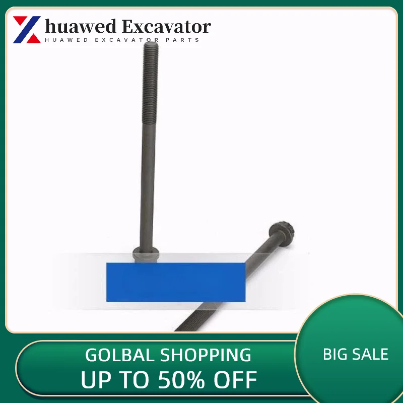 Винт для фиксации головки цилиндра двигателя Kobelco SK SK200-8/sk250-8/sk260-8 Болт с