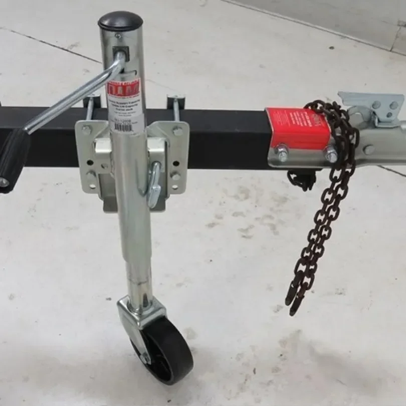 1200LB/540KG 6-дюймовая опора для прицепа с боковыми колесами буксировочного грузовика