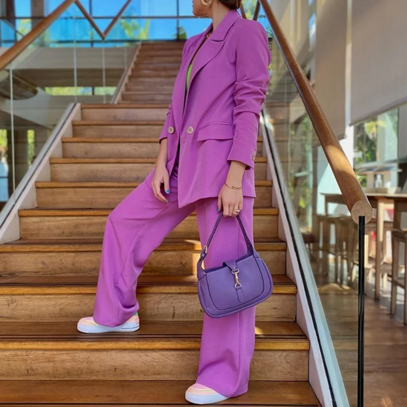 Women's Autumn Loose Suit Two-piece Women's Suit 2021 New Spring and Summer Women's Clothing Women's Fashion Summer Suits