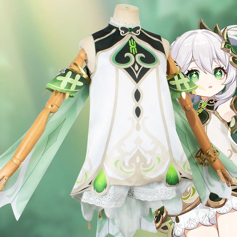 

Nahida CosplaGame Genshin Impact Kusanali y Kusanali Halloween Costume Sumeru Dendro Avidya Forest Ranger Trainee