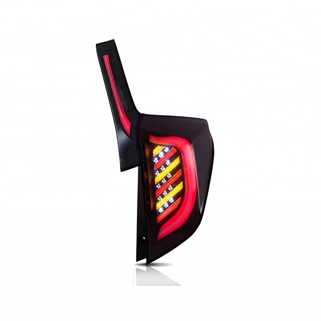 

vland factory wholesales manufacture New LED Modified Taillights For 2014-2018 Fit/Jazz GK5 Pillar Lights Tuning