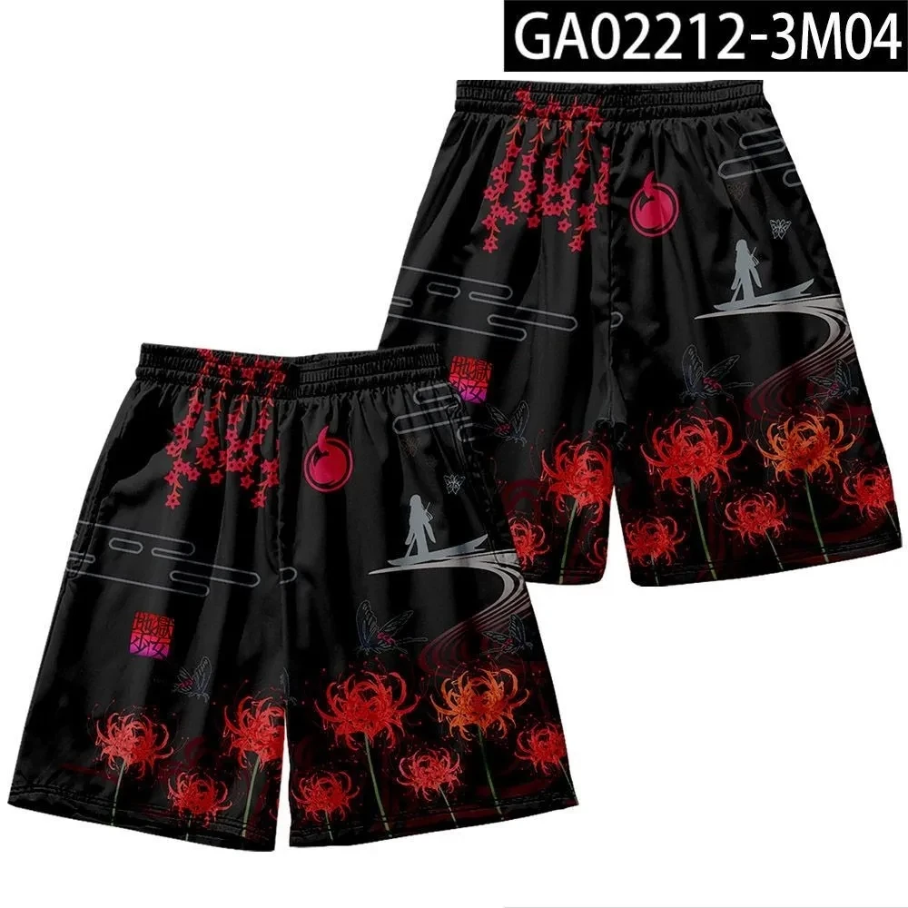 Новая футболка Jigoku Enma Ai haori кимоно аниме ветер полиэстер летние футболки с