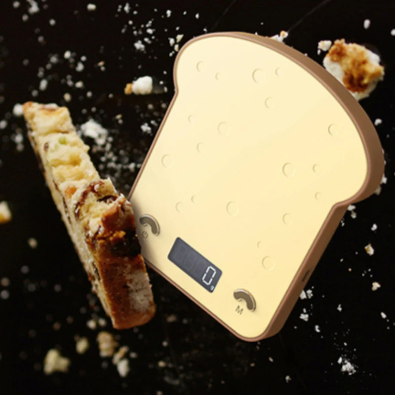 Электронные весы в стиле тостов для точного взвешивания высокоточные пищевые