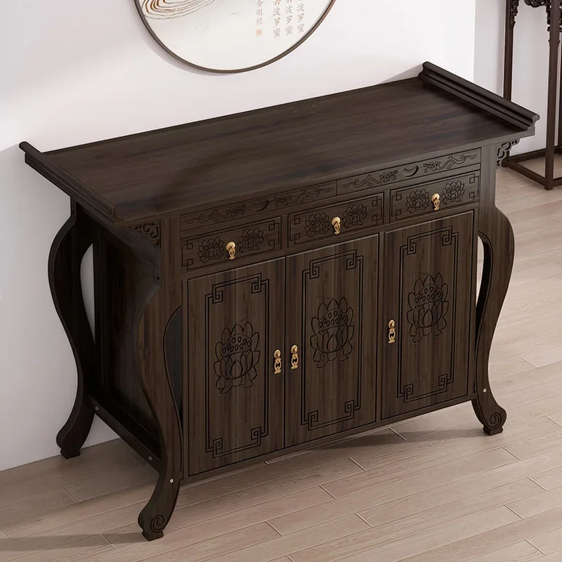 Стол для офиса. Бытовой футляр благовоний. Храм буддийский алтарь блеск новый