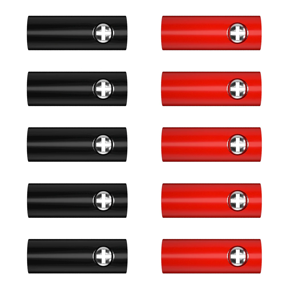 JZDZ 10 шт. 4 мм штекер типа «банан» гнездовой разъем типа «банан» тестовый разъем электрический разъем 10050