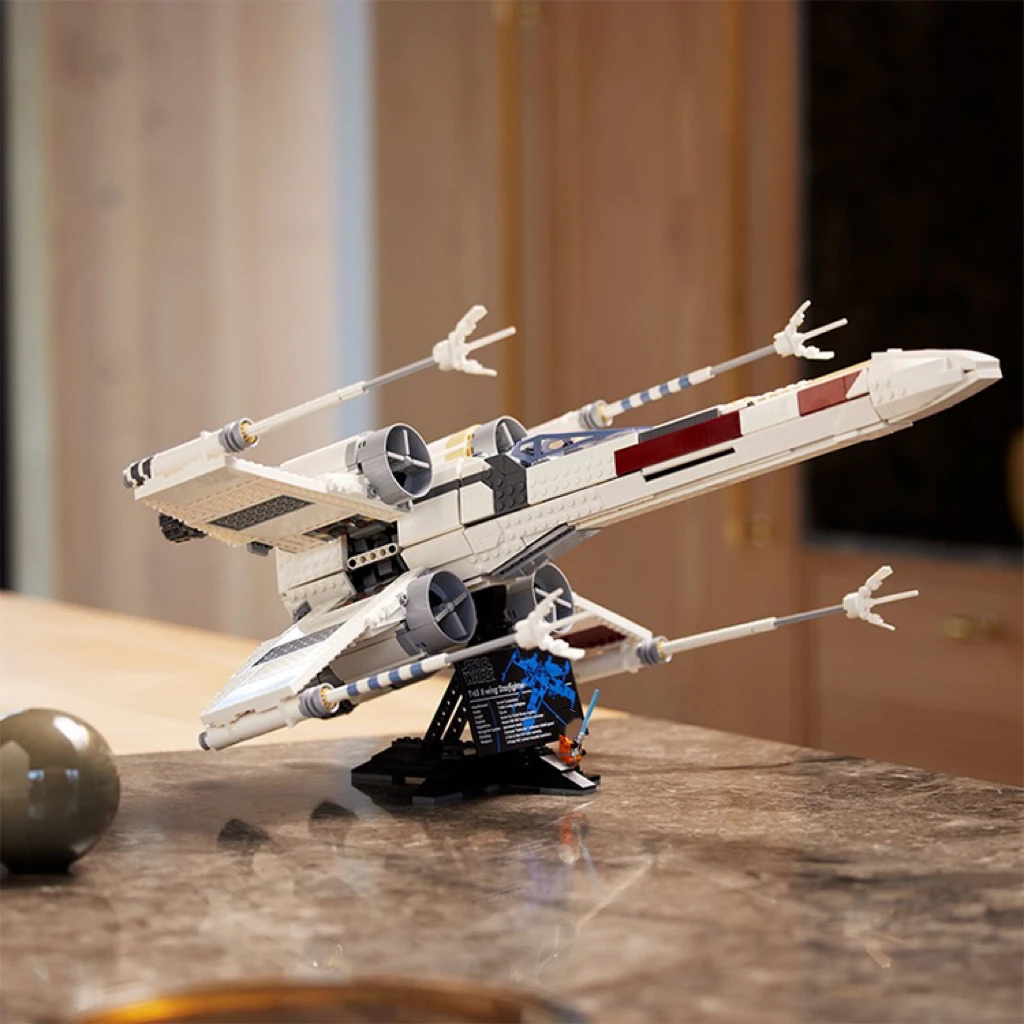 

Новинка 75355 X набор строительных блоков крыла истребителя Классическая Игрушка-конструктор космический корабль планера блоки кирпичи игрушки для детей подарок для мальчика