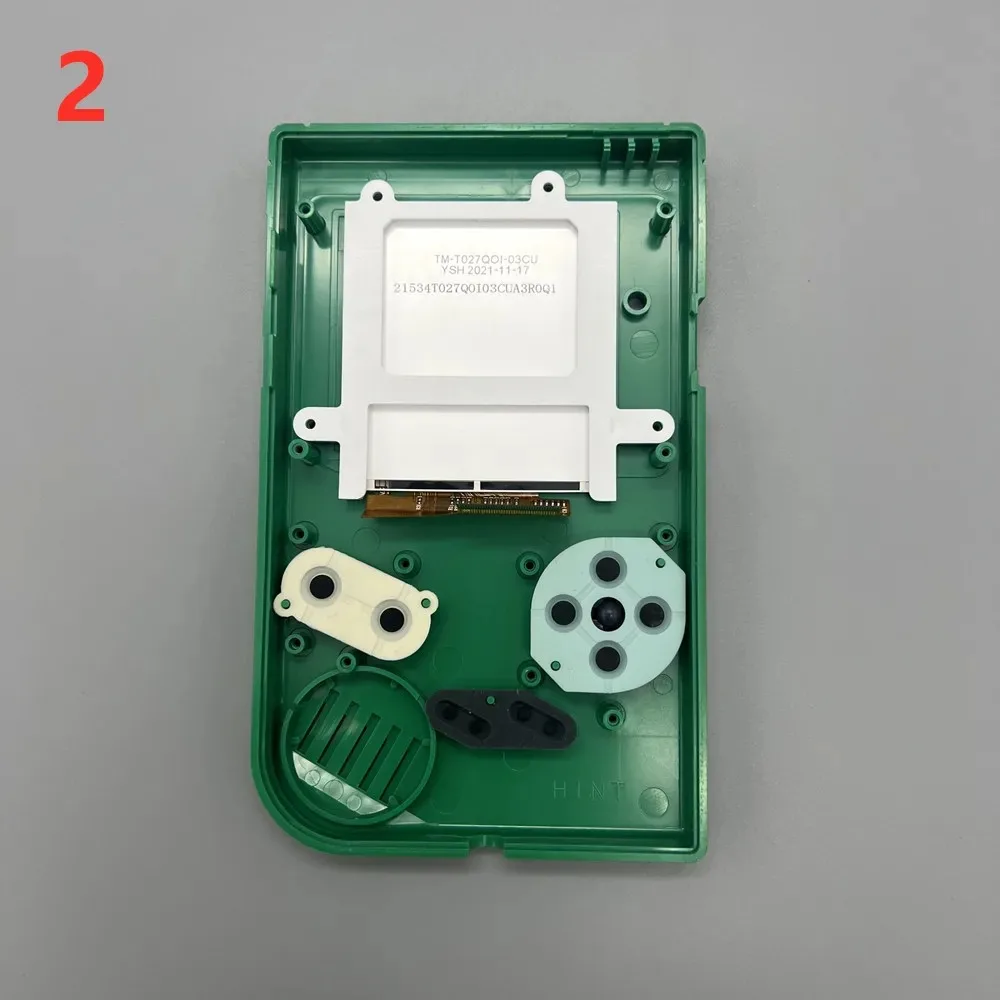 Фото 2,6-дюймовый IPS LCD-экран DMG Game Boy с высокой яркостью, новый корпус, простая установка, готов к использованию, для классических игр. №2