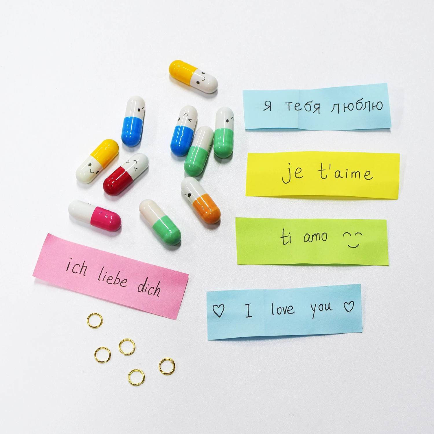 Декоративная банка капсульные буквы сообщение в бутылке подарок на День святого