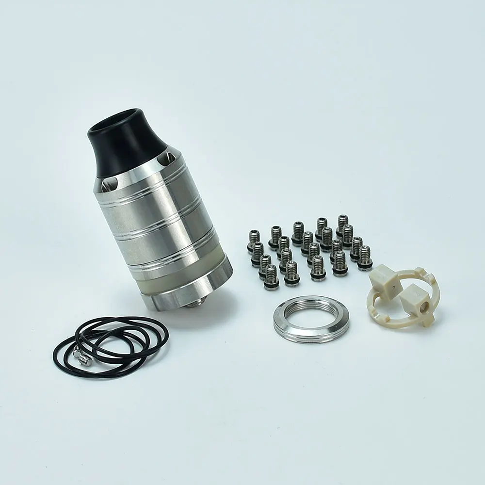 

Cabeo Style DL / MTL RTA Rebuildable Tank 316ss Vape Atomizer 5.0ml Single Coil 24mm MTL Airscrews Vape Atomizer